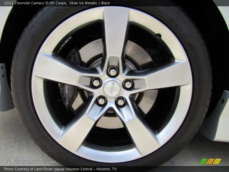 Silver Ice Metallic / Black 2011 Chevrolet Camaro SS/RS Coupe