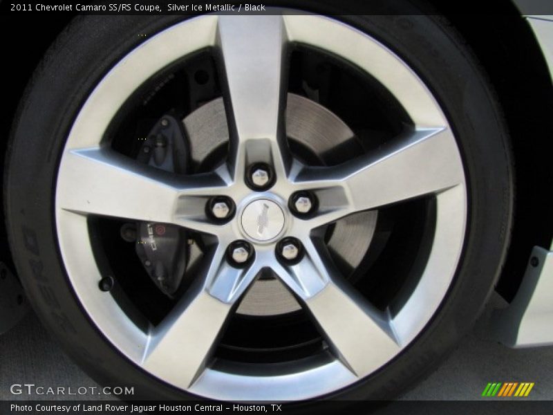 Silver Ice Metallic / Black 2011 Chevrolet Camaro SS/RS Coupe