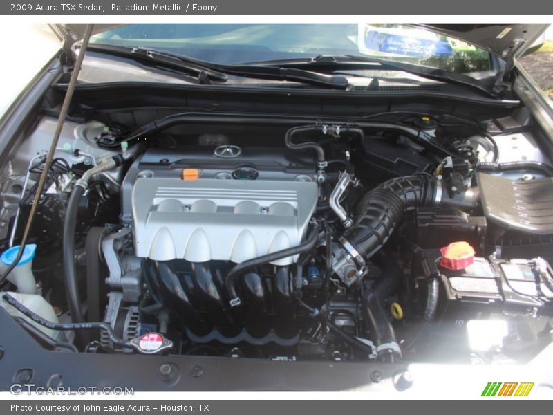 Palladium Metallic / Ebony 2009 Acura TSX Sedan