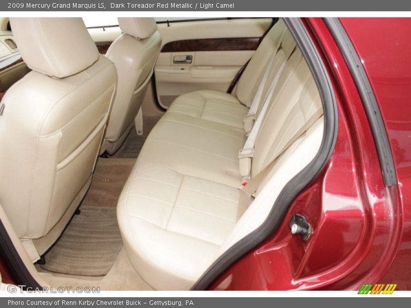 Dark Toreador Red Metallic / Light Camel 2009 Mercury Grand Marquis LS