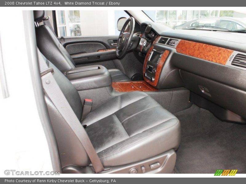 White Diamond Tricoat / Ebony 2008 Chevrolet Tahoe LTZ 4x4