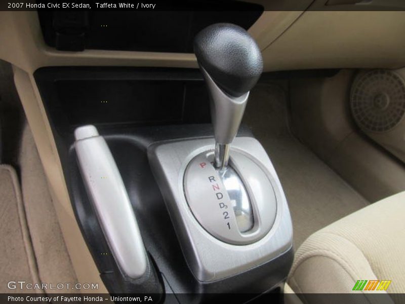 Taffeta White / Ivory 2007 Honda Civic EX Sedan