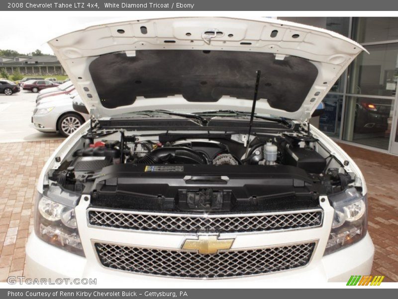White Diamond Tricoat / Ebony 2008 Chevrolet Tahoe LTZ 4x4
