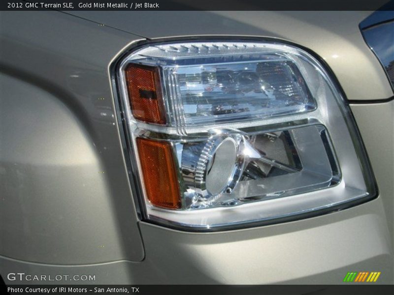 Gold Mist Metallic / Jet Black 2012 GMC Terrain SLE
