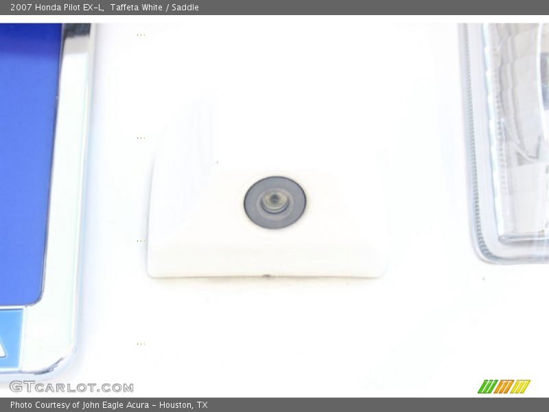 Taffeta White / Saddle 2007 Honda Pilot EX-L