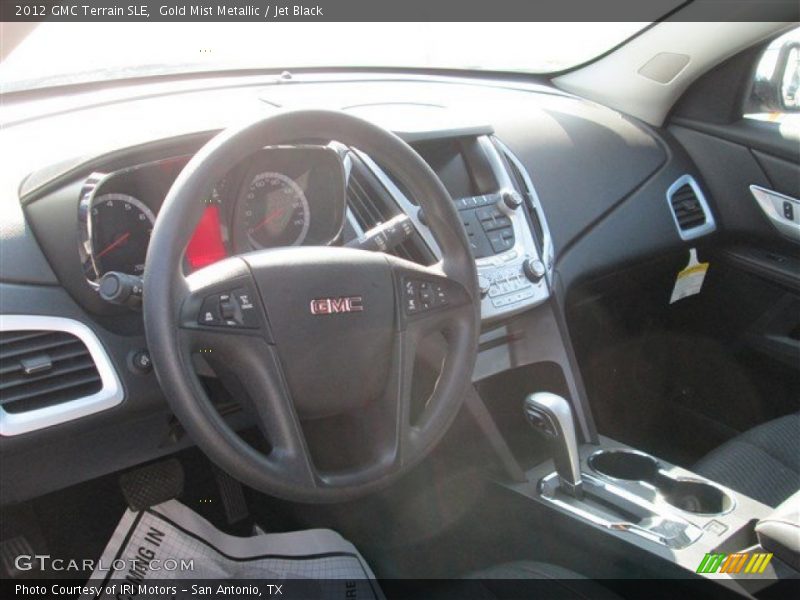 Gold Mist Metallic / Jet Black 2012 GMC Terrain SLE