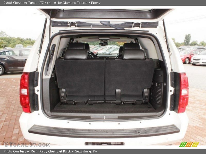 White Diamond Tricoat / Ebony 2008 Chevrolet Tahoe LTZ 4x4