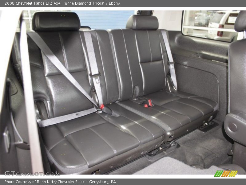 White Diamond Tricoat / Ebony 2008 Chevrolet Tahoe LTZ 4x4