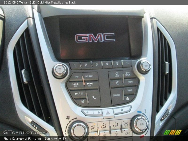 Gold Mist Metallic / Jet Black 2012 GMC Terrain SLE