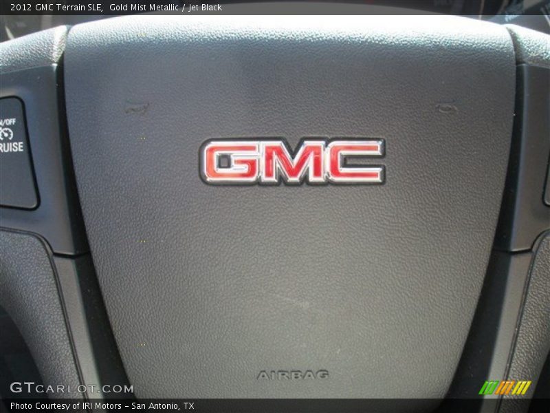 Gold Mist Metallic / Jet Black 2012 GMC Terrain SLE