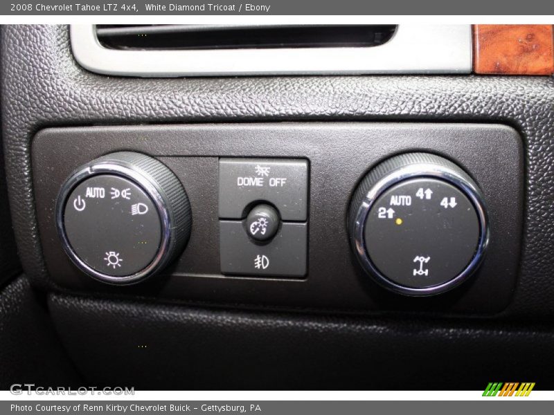 White Diamond Tricoat / Ebony 2008 Chevrolet Tahoe LTZ 4x4
