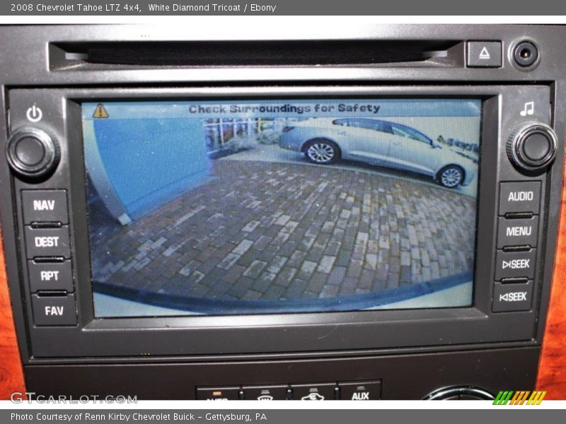 White Diamond Tricoat / Ebony 2008 Chevrolet Tahoe LTZ 4x4