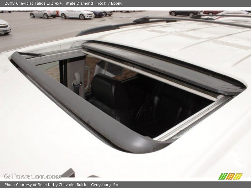 White Diamond Tricoat / Ebony 2008 Chevrolet Tahoe LTZ 4x4