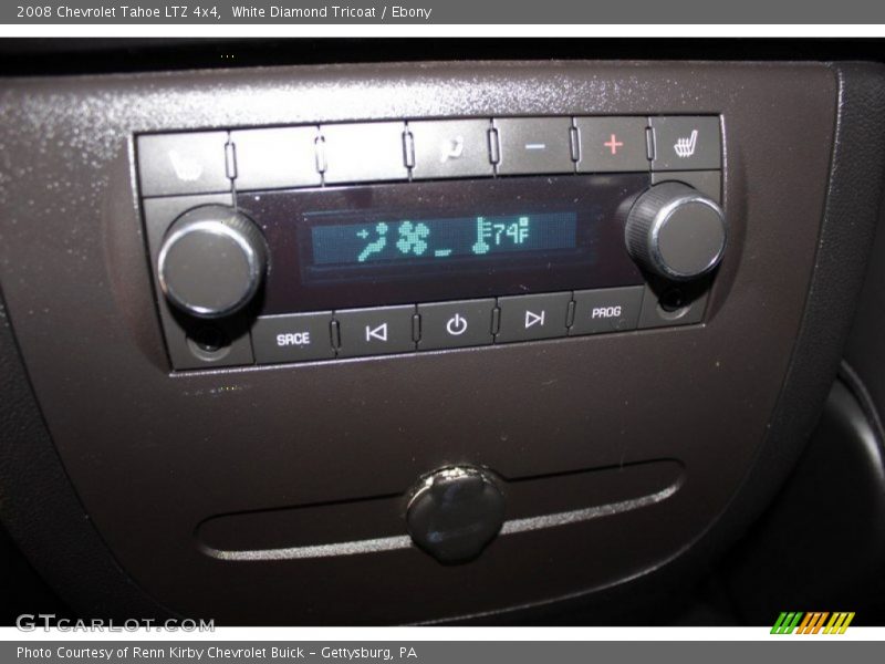 White Diamond Tricoat / Ebony 2008 Chevrolet Tahoe LTZ 4x4
