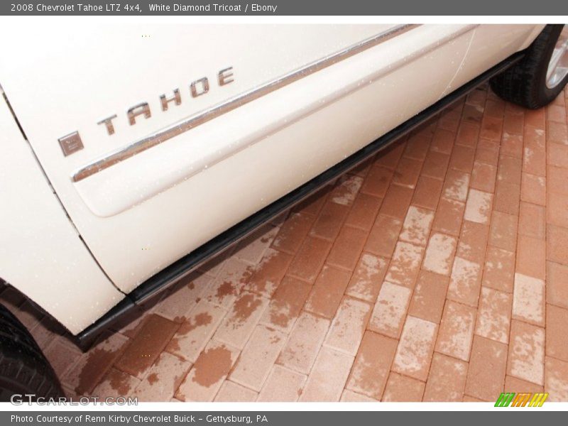 White Diamond Tricoat / Ebony 2008 Chevrolet Tahoe LTZ 4x4
