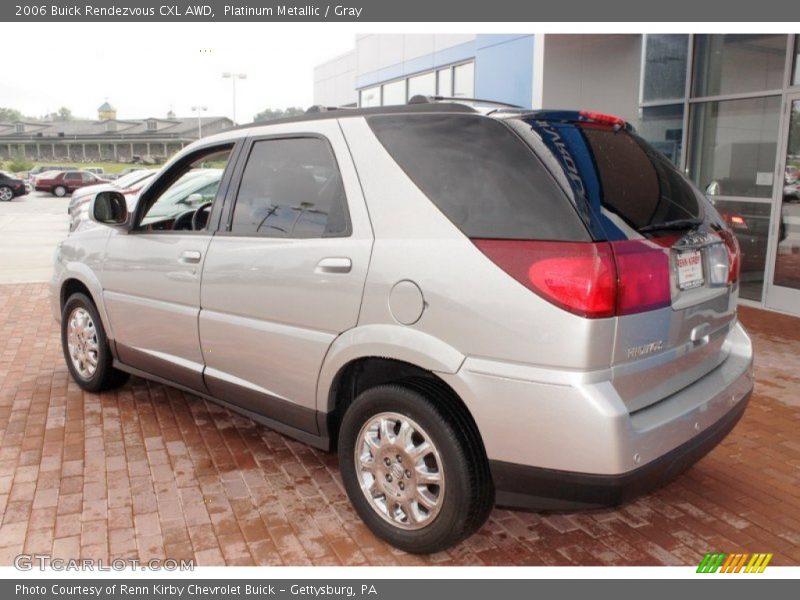 Platinum Metallic / Gray 2006 Buick Rendezvous CXL AWD