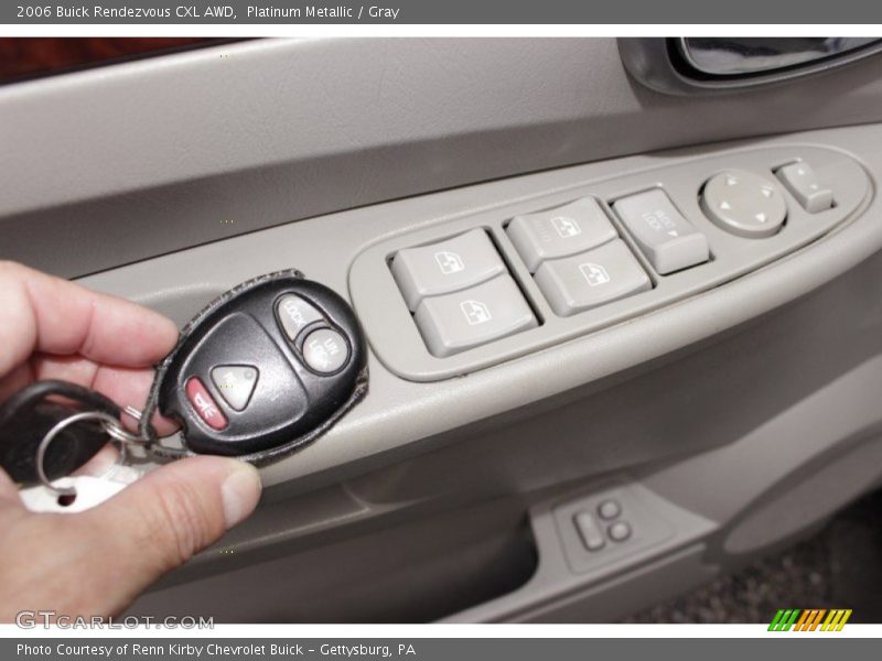 Platinum Metallic / Gray 2006 Buick Rendezvous CXL AWD