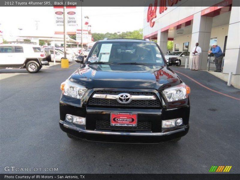 Black / Beige 2012 Toyota 4Runner SR5