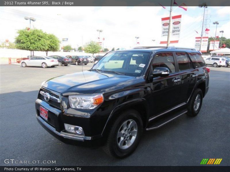 Black / Beige 2012 Toyota 4Runner SR5