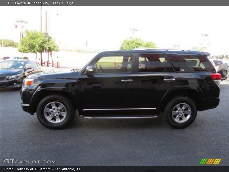 Black / Beige 2012 Toyota 4Runner SR5