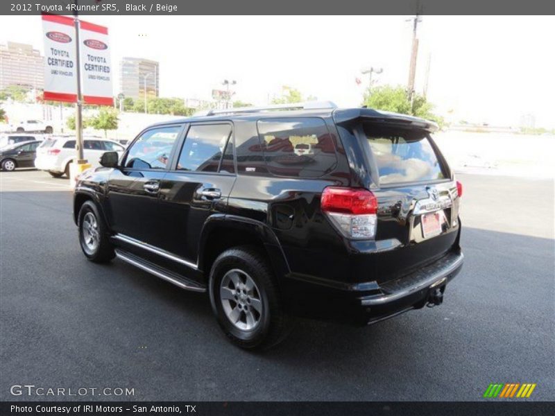 Black / Beige 2012 Toyota 4Runner SR5