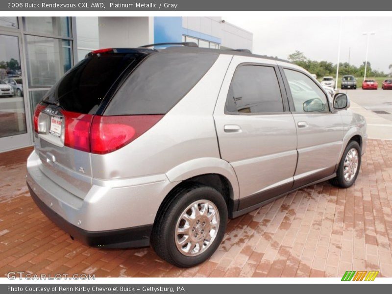 Platinum Metallic / Gray 2006 Buick Rendezvous CXL AWD