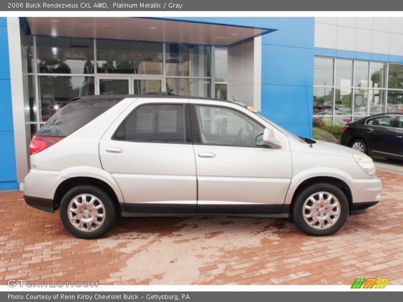 Platinum Metallic / Gray 2006 Buick Rendezvous CXL AWD