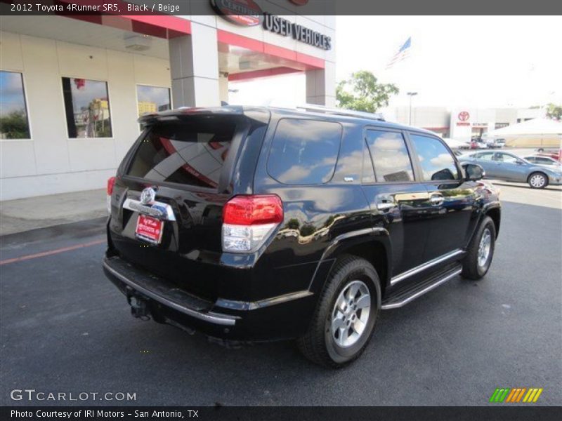 Black / Beige 2012 Toyota 4Runner SR5