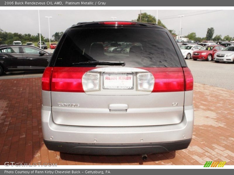 Platinum Metallic / Gray 2006 Buick Rendezvous CXL AWD