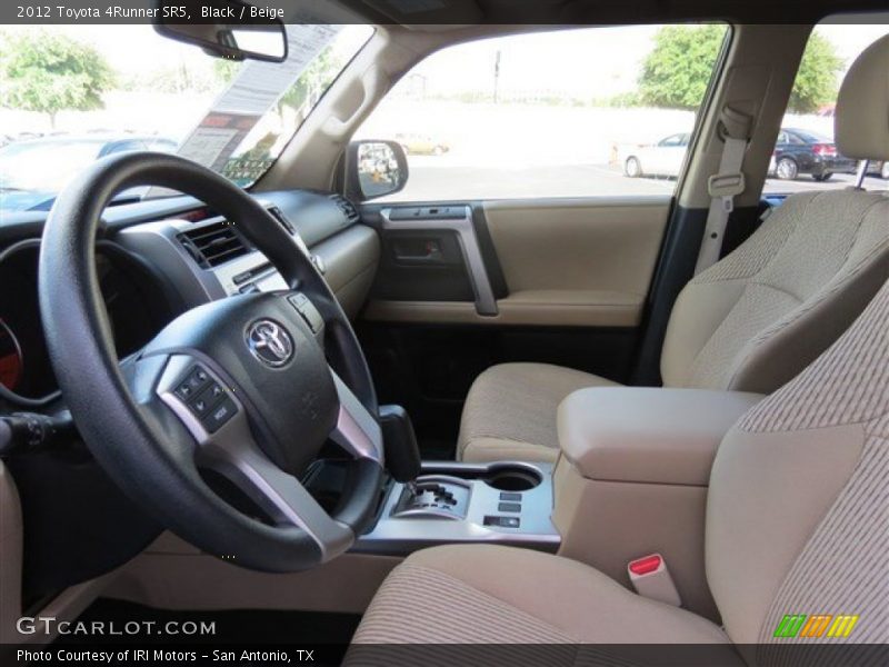 Black / Beige 2012 Toyota 4Runner SR5