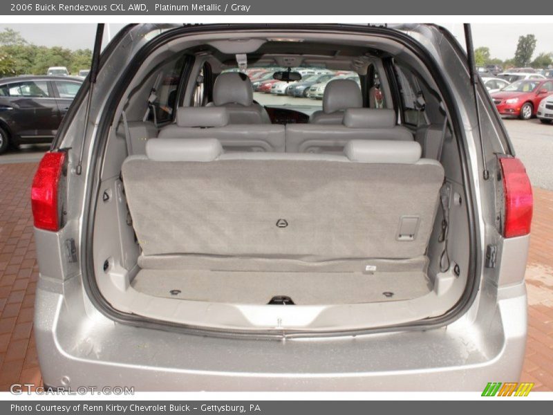 Platinum Metallic / Gray 2006 Buick Rendezvous CXL AWD