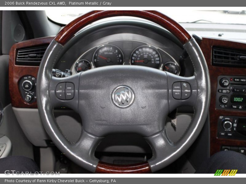 Platinum Metallic / Gray 2006 Buick Rendezvous CXL AWD