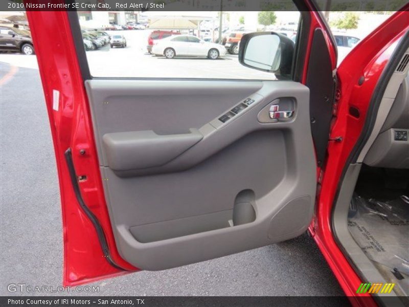 Red Alert / Steel 2010 Nissan Frontier SE Crew Cab