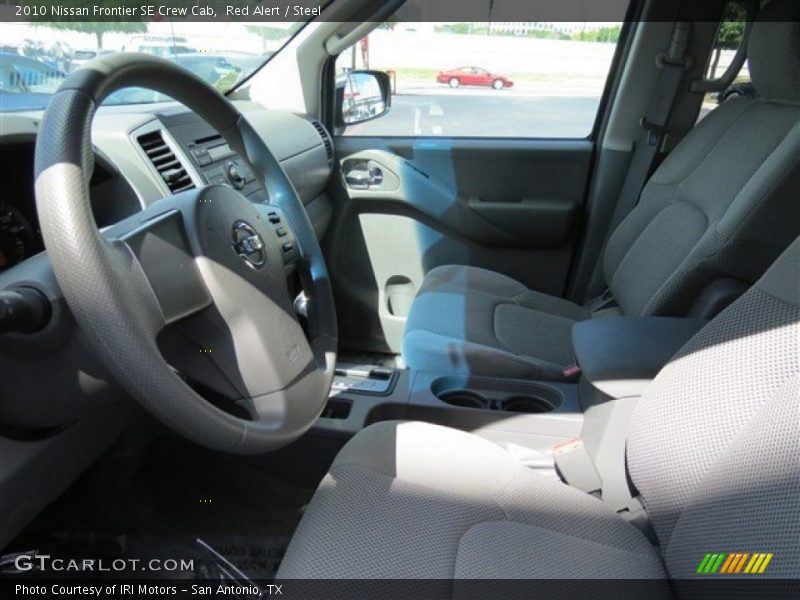 Red Alert / Steel 2010 Nissan Frontier SE Crew Cab