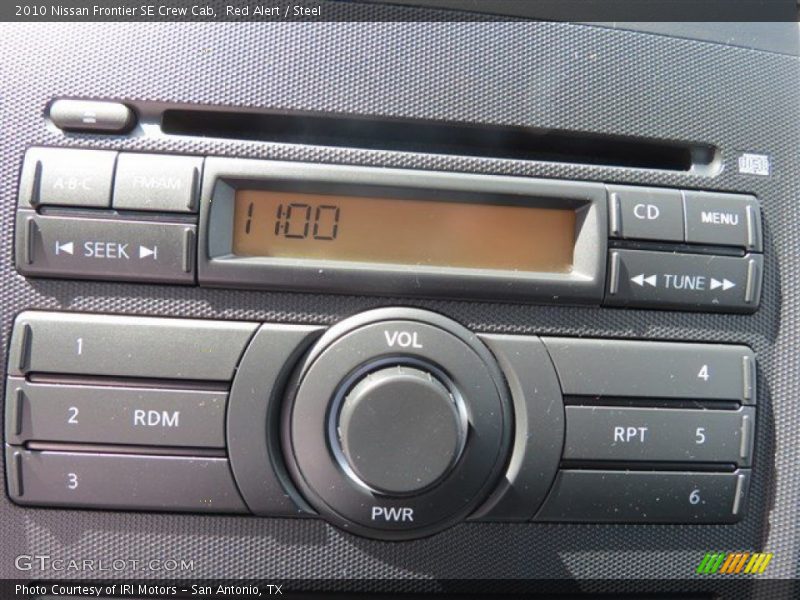 Red Alert / Steel 2010 Nissan Frontier SE Crew Cab