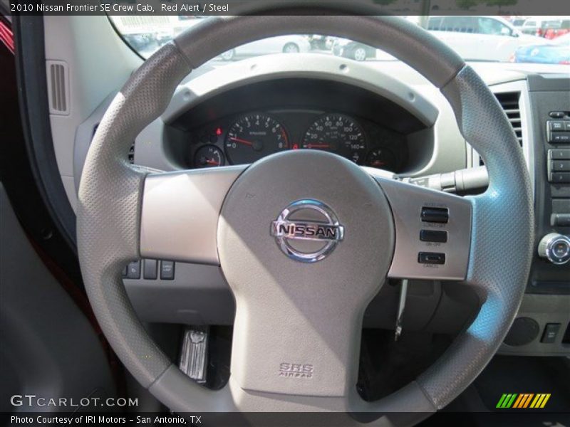 Red Alert / Steel 2010 Nissan Frontier SE Crew Cab