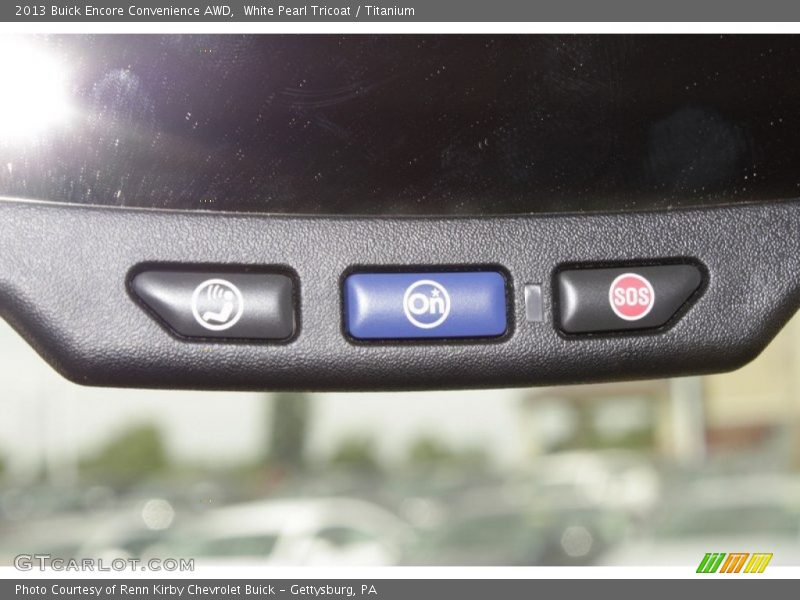 White Pearl Tricoat / Titanium 2013 Buick Encore Convenience AWD