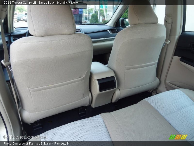 Sandy Beach Metallic / Ivory 2012 Toyota Camry LE