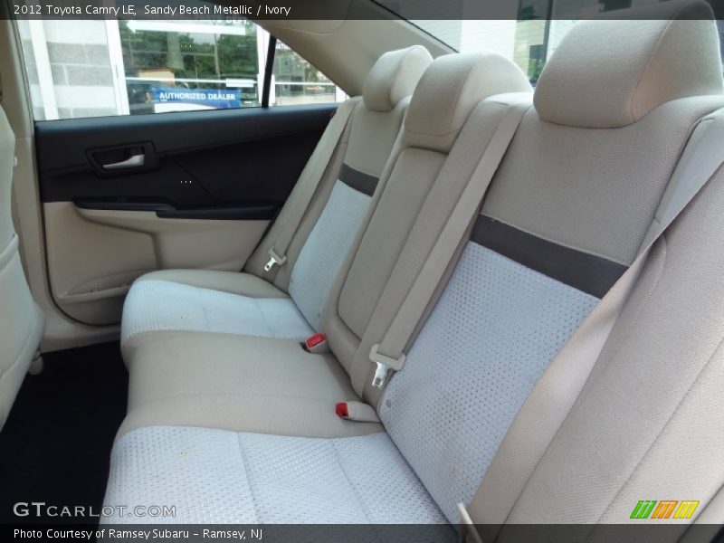 Sandy Beach Metallic / Ivory 2012 Toyota Camry LE