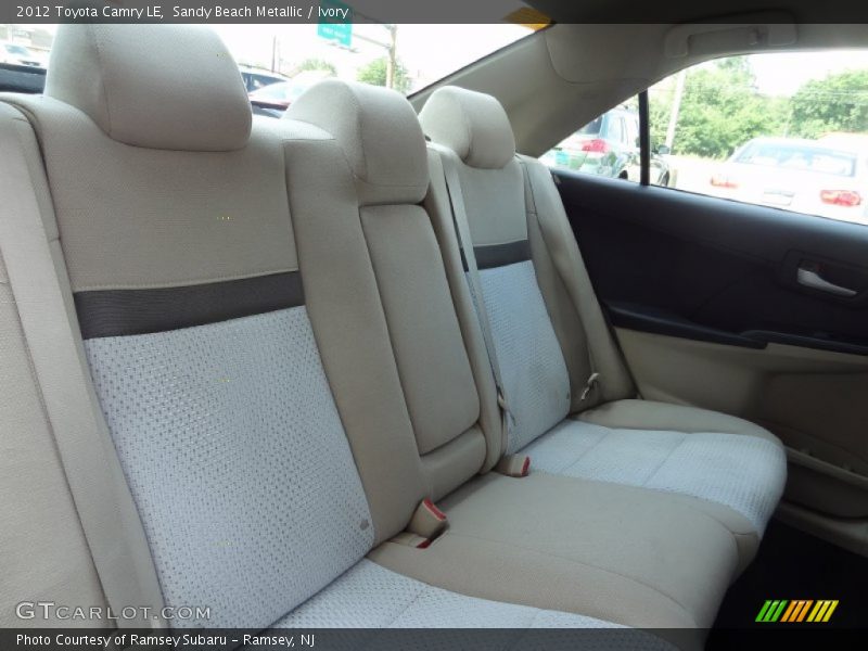 Sandy Beach Metallic / Ivory 2012 Toyota Camry LE