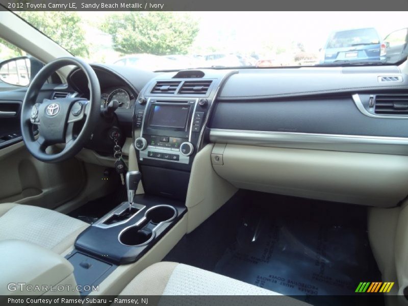 Sandy Beach Metallic / Ivory 2012 Toyota Camry LE