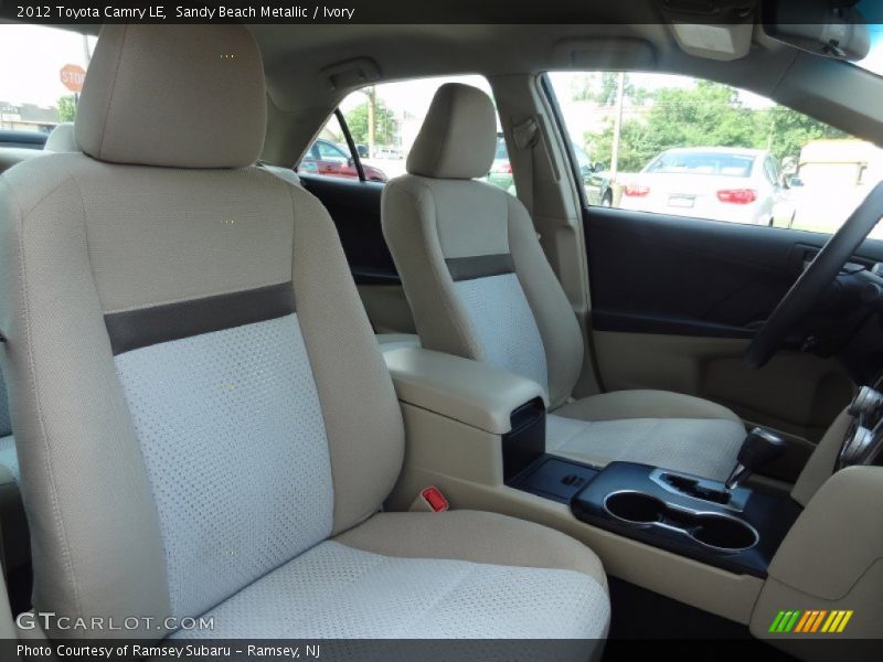Sandy Beach Metallic / Ivory 2012 Toyota Camry LE