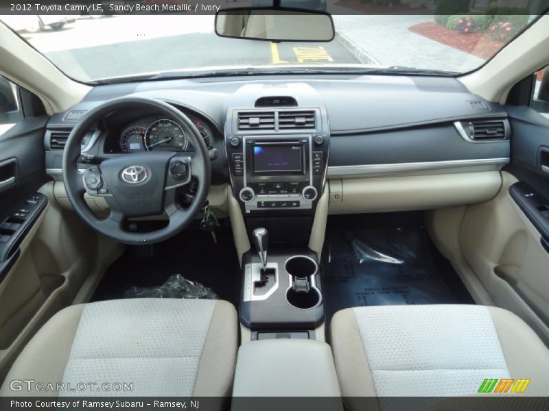Sandy Beach Metallic / Ivory 2012 Toyota Camry LE