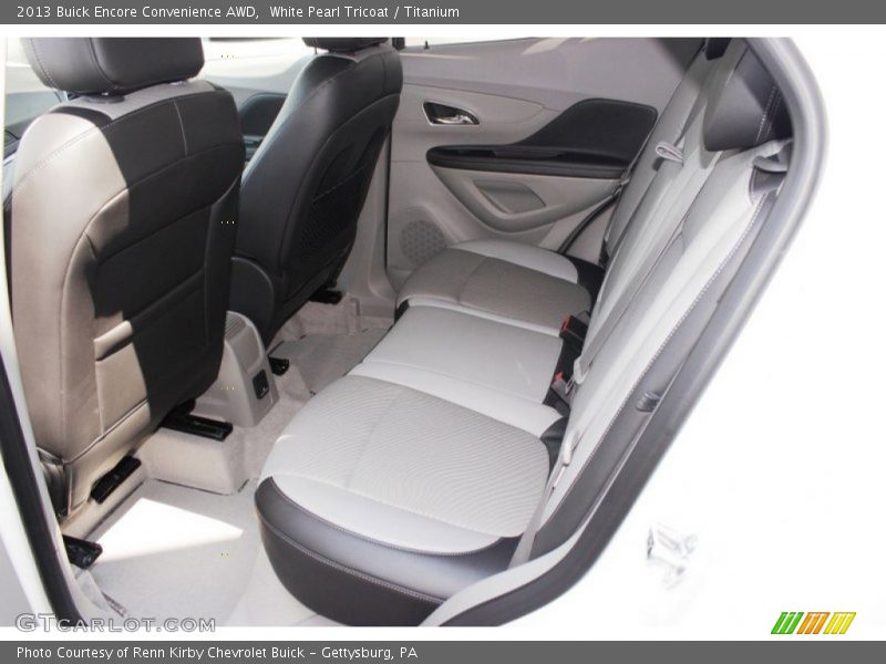 White Pearl Tricoat / Titanium 2013 Buick Encore Convenience AWD