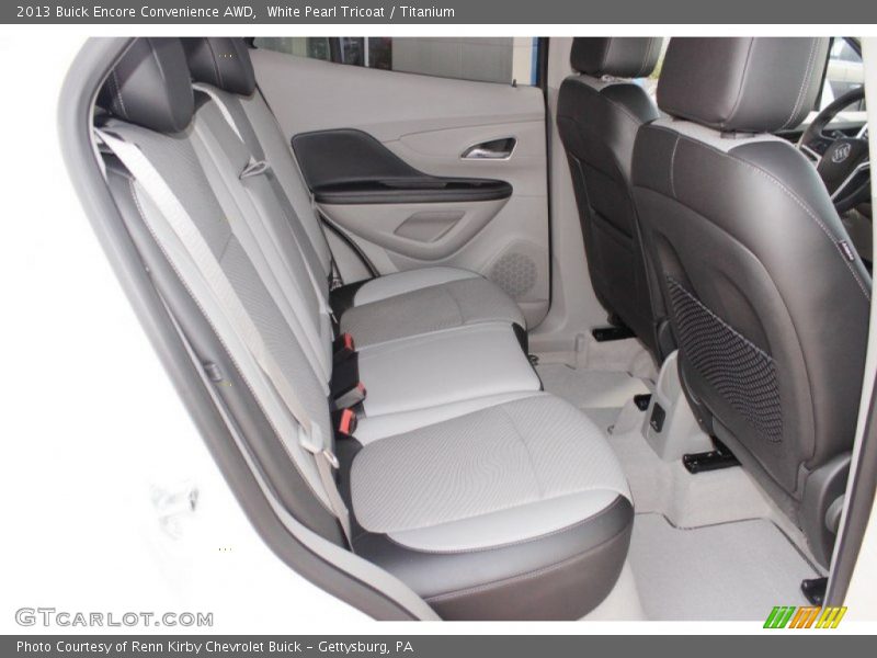 White Pearl Tricoat / Titanium 2013 Buick Encore Convenience AWD