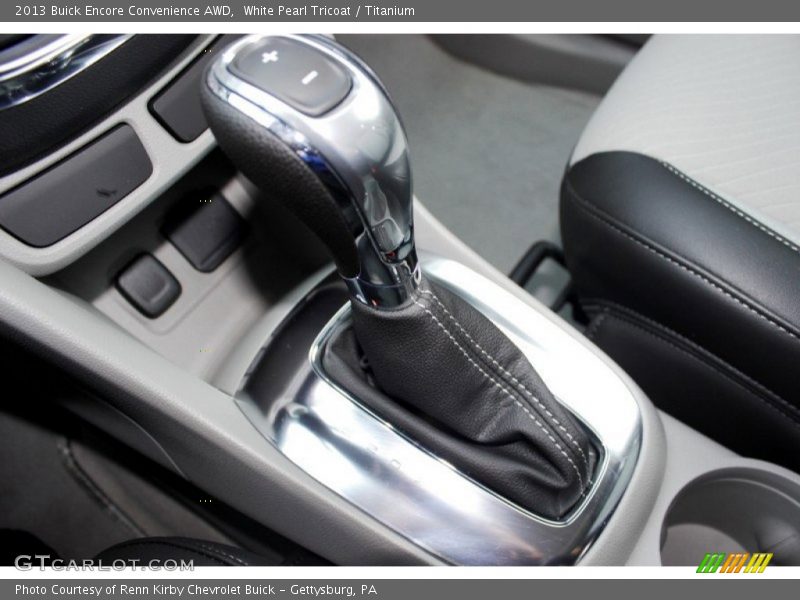 White Pearl Tricoat / Titanium 2013 Buick Encore Convenience AWD