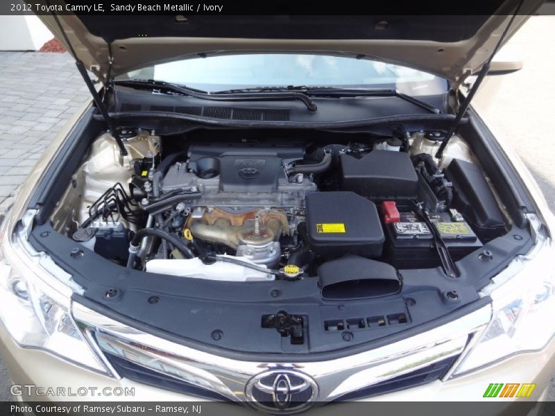 Sandy Beach Metallic / Ivory 2012 Toyota Camry LE
