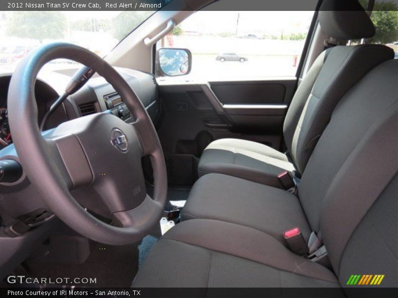 Red Alert / Almond 2012 Nissan Titan SV Crew Cab