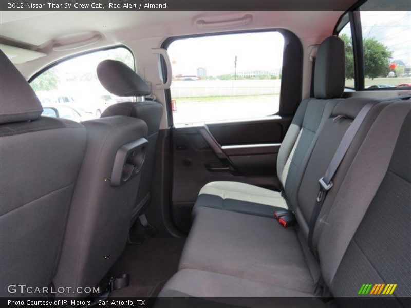 Red Alert / Almond 2012 Nissan Titan SV Crew Cab