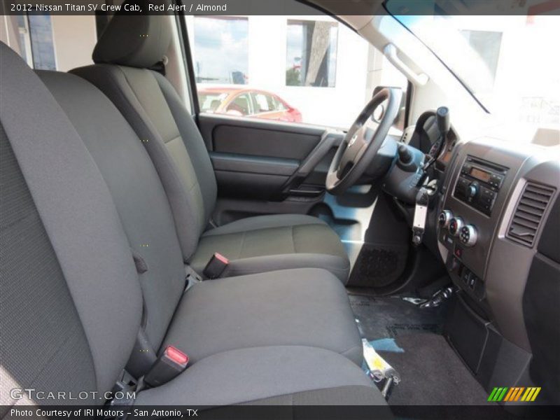 Red Alert / Almond 2012 Nissan Titan SV Crew Cab